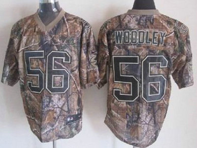 Nike Pittsburgh Steelers 56 Lamarr Woodley Camo Elite Jersey
