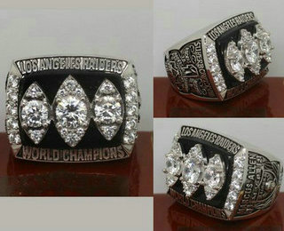 1983 NFL Super Bowl XVIII Los Angeles Raiders Championship Ring