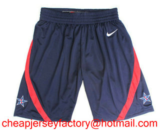 2008 Olympics Team USA Nike Navy Blue Swingman Basketball Men's Pants