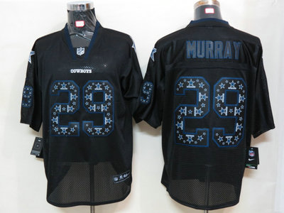 Nike Dallas cowboys 29 DeMarco Murray Lights Out Black Elite Jersey