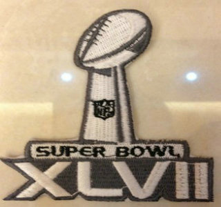 2013 Super Bowl XLVII Patch