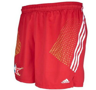 2014 All-Star Revolution 30 Swingman Red Shorts