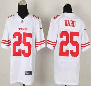 2014 NFL Draft Nike San Francisco 49ers #25 Jimmie Ward White Elite Jersey