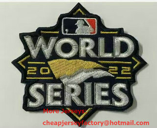 2022 MLB World Series Patch