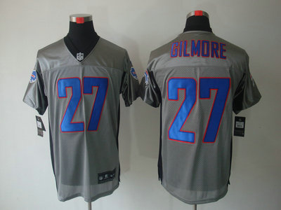 Nike Buffalo Bills 27 Stephon Gilmore Gray Elite Jersey 

