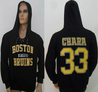 CCM Boston Bruins #33 Zdeno Chara Black Hoody