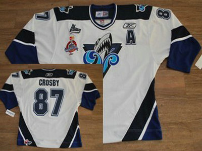 CHL 87 Crosby White Jersey