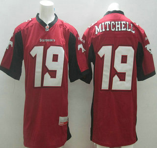 Calgary Stampeders #19 Bo Levi Mitchell Red Jersey