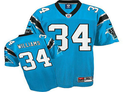Carolina Panthers 34 DeAngelo Williams Blue 2012 Nike NFL Elite Jerseys 