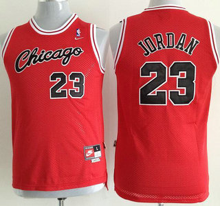 Chicago Bulls 23 Michael Jordan Red Kids Jersey