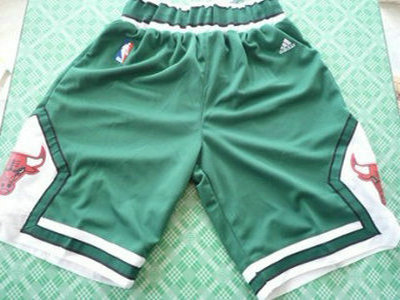 Chicago Bulls Green Shorts