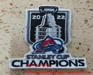 Colorado Avalanche 2022 Stanley Cup Champions Patch