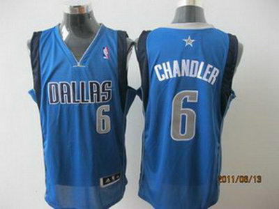 Dallas Mavericks 6 CHANDLER LT BLUE Road Jersey