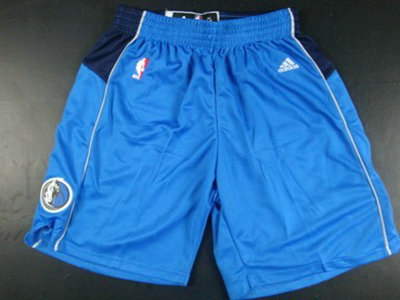 Dallas Mavericks Light Blue Shorts