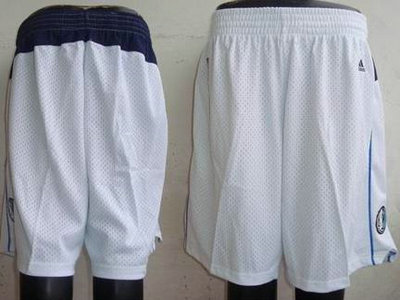 Dallas Mavericks White Revolution 30 Swingman Shorts