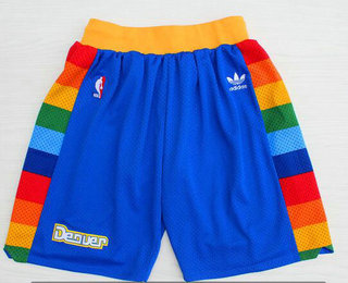 Denver Nuggets Blue Swingman Shorts