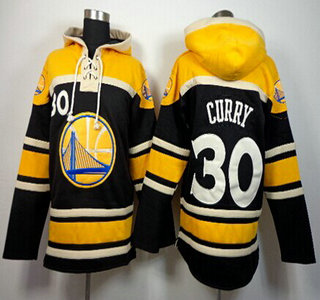 Golden State Warriors #30 Stephen Curry Black Hoody