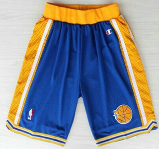 Golden State Warriors Blue Throwback Short