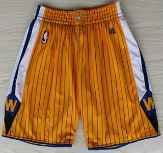 Golden State Warriors Yellow Revolution 30 Swingman NBA Shorts
