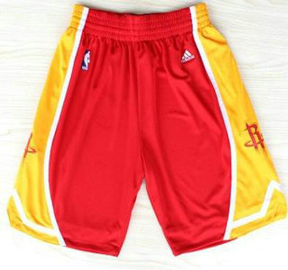 Houston Rockets Red Throwback Revolution 30 Swingman Short
