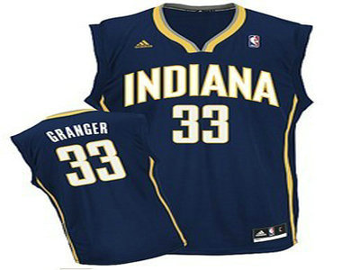 Indiana Pacers 33 Danny Granger Blue Swingman Jersey