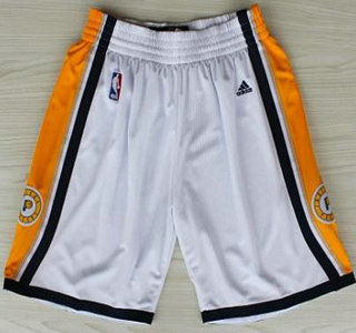 Indiana Pacers White Revolution 30 Swingman NBA Shorts