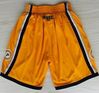 Indiana Pacers Yellow Revolution 30 Swingman NBA Shorts