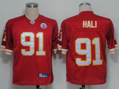 Kansas City Chiefs 91 HALI Red NFL Jerseys