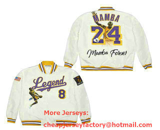 LEGEND MAMBA BRYANT 8-24 BLACK SATIN JACKET 1