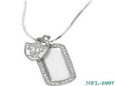 LogoArt Oakland Raiders 78 Inch Sterling Silver Dog Tag