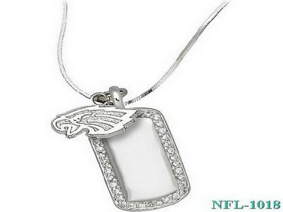 LogoArt Philadelphia Eagles Sterling Silver 78 Inch Dog Tag