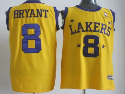 black and yellow lakers jersey