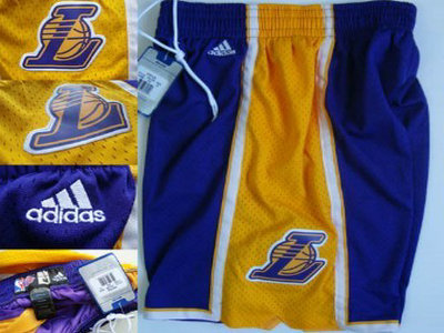 Los Angeles Lakers Purple Shorts