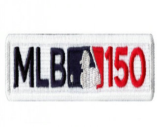 MLB 150th Anniversary Patch
