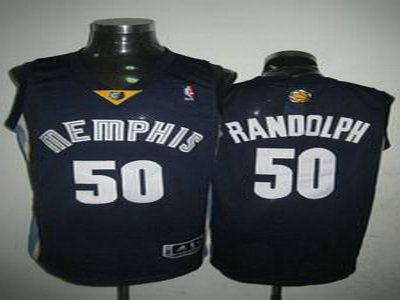 Memphis Grizzlies 50 Zach Randolph BLUE Road Jersey