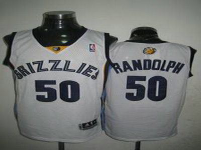 Memphis Grizzlies 50 Zach Randolph WHITE Jersey