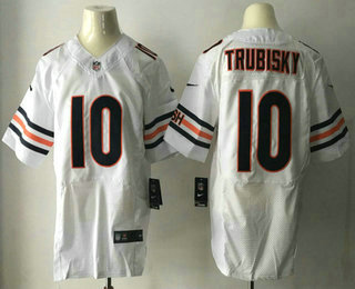 white mitch trubisky jersey