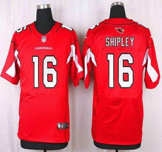 Men's Arizona Cardinals #16 Jaxson Shipley Red Team Color NFL Nike Elite Jersey