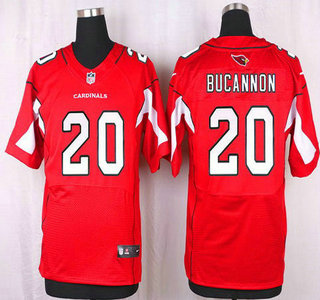 Men's Arizona Cardinals #20 Deone Bucannon Red Team Color NFL Nike Elite Jersey