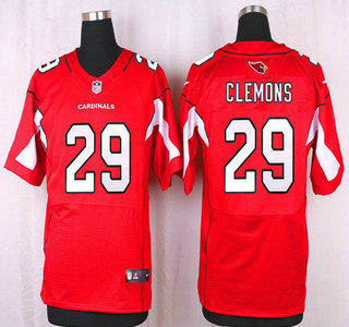 Men's Arizona Cardinals #29 Chris Clemons Red Team Color NFL Nike Elite Jersey