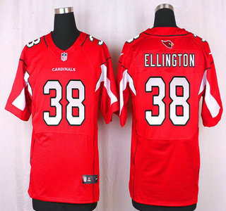 Men's Arizona Cardinals #38 Andre Ellington Red Team Color NFL Nike Elite Jersey