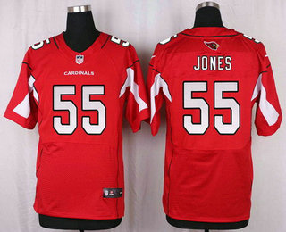Men's Arizona Cardinals #55 Chandler Jones Red Team Color NFL Nike Elite Jersey