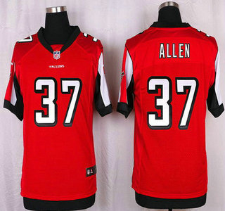 Men's Atlanta Falcons #37 Ricardo Allen Red Team Color NFL Nike Elite Jersey