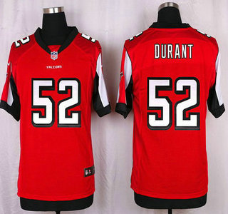 Men's Atlanta Falcons #52 Justin Durant Red Team Color NFL Nike Elite Jersey