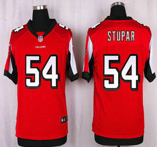 Men's Atlanta Falcons #54 Nate Stupar Red Team Color NFL Nike Elite Jersey