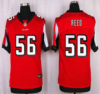 Men's Atlanta Falcons #56 Brooks Reed Red Team Color NFL Nike Elite Jersey
