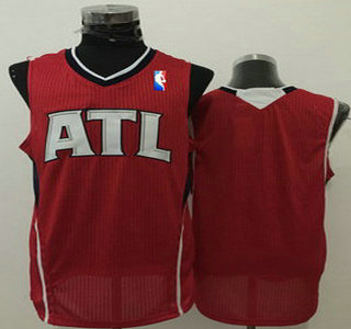 Men's Atlanta Hawks Blank Red Swingman Jersey