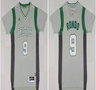 boston celtics sleeved jersey