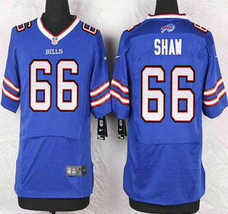 Men's Buffalo Bills #66 Billy Shaw Royal Blue Retired Player NFL Nike Elite Jersey