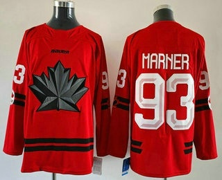 Men's Canada #93 Mitch Marner Red 2026 Olympics Authentic Jersey